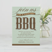 BACKYARD BBQ  | PARTIJONDERZOEK KAART (Staand voorkant)