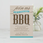 BACKYARD BBQ  | PARTIJONDERZOEK KAART (Staand voorkant)