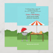 Backyard BBQ Uitnodiging (Voorkant / Achterkant)