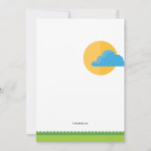 Backyard BBQ Uitnodiging (Achterkant)