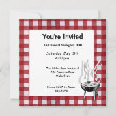 Backyard BBQ Uitnodiging (Achterkant)