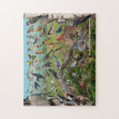 Backyard birds of Massachusetts Legpuzzel (Verticaal)