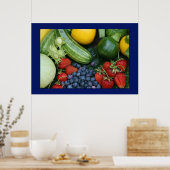 Backyard Bounty Print (Keuken)