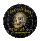 Backyard Burn Whiskey Dartbord (Voorkant)