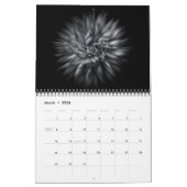 Backyard Flowers In Black And White No 20 Flow Kalender (Mar 2026)