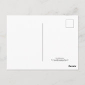 Backyard Flowers No 45 Color Flow Versie Briefkaart (Achterkant)