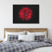 Backyard Flowers No 45 Color Version Canvas Afdruk (Insitu (Slaapkamer))