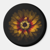 Backyard Flowers No 69 Color Version Magneet (Voorkant)