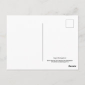 Backyard Flowers No 74 Color Version Briefkaart (Achterkant)