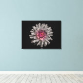 Backyard Flowers No. 91 Color Version Canvas Afdruk (Insitu (Houten vloer))