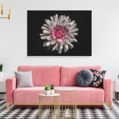 Backyard Flowers No. 91 Color Version Canvas Afdruk (Insitu (Woonkamer))
