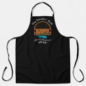 Backyard Grill Master Burgers All-Over Print Schor Schort (Voorkant)