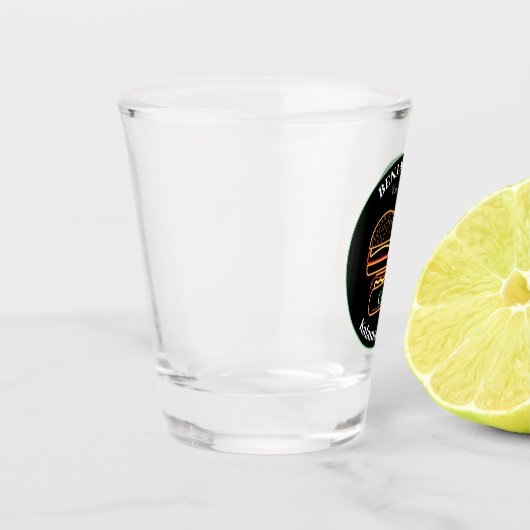 Backyard Grill met Burgers Drinkware Shot Glass Shot Glas (Links)