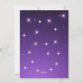 Backyard Popcorn Movie Night Birthday Kaart (Achterkant)