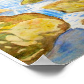 Backyard Stream Poster (Hoek)