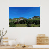 Backyard Volcano Poster (Keuken)