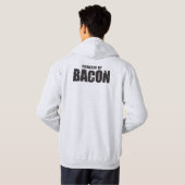 Bacon - aangedreven door Bacon Hoodie (Achterkant volledig)