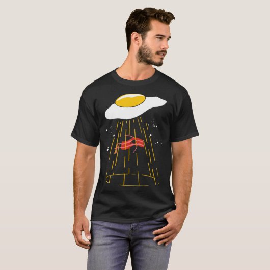 Bacon and Eggs  Alien Kids Egg Crispy T-shirt (Voorkant volledig)