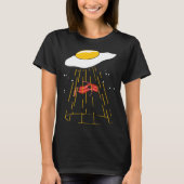 Bacon and Eggs Alien Kids Egg Crispy T-shirt (Voorkant)