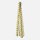 Bacon and eggs Necktie Stropdas (Achterkant)