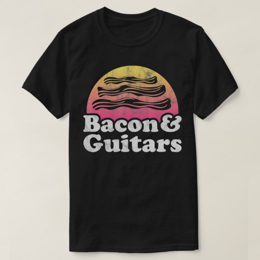 Bacon and s or christmas tree bacon  t-shirt (Design voorkant)