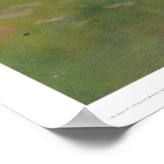 Bacon Art and Library Building, UC Berkeley (1237) Poster (Hoek)