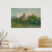 Bacon Art and Library Building, UC Berkeley (1237) Poster (Keuken)