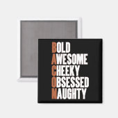 Bacon Attitude Magneet (Voorkant / Achterkant)