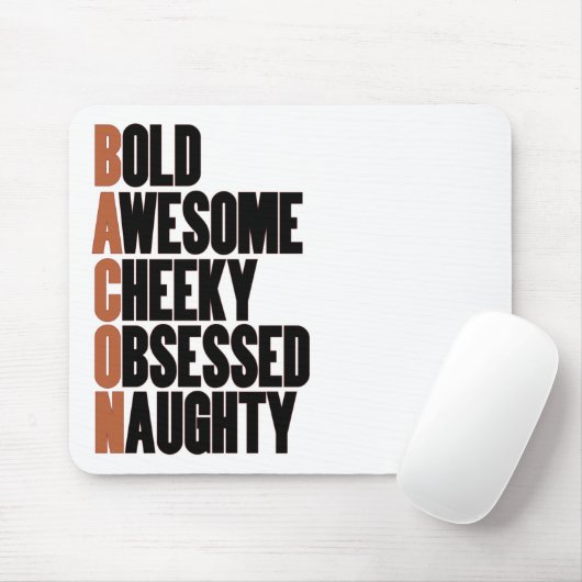 Bacon Attitude Muismat (Met muis)