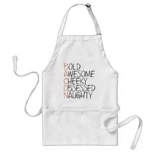 Bacon Attitude Standaard Schort