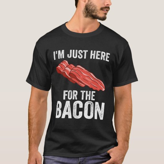 Bacon   Bacon Apparel Pig Pork Humor Men Women  1 T-shirt (Voorkant)