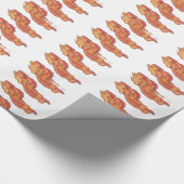 Bacon Bacon Bacon Bacon Cadeaupapier (Hoek)