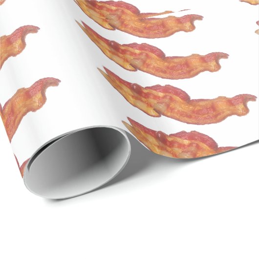 Bacon Bacon Bacon Bacon Cadeaupapier (Rol Hoek)