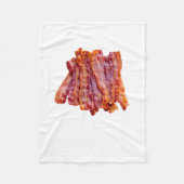 Bacon Bacon Bacon Bacon Fleece Deken (Voorkant)