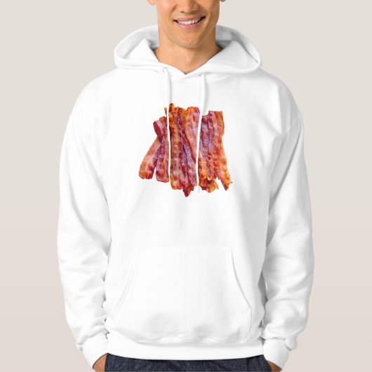 Bacon Bacon Bacon Bacon Hoodie (Voorkant)