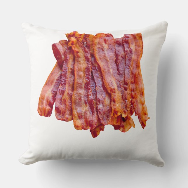 Bacon Bacon Bacon Bacon Kussen (Voorkant)