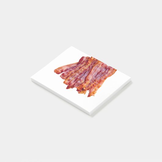 Bacon Bacon Bacon Bacon Post-it® Notes (Schuin)