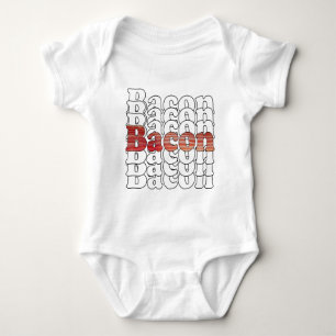 Bacon Bacon Bacon Bacon Romper