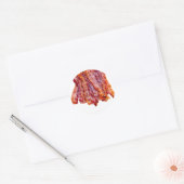 Bacon Bacon Bacon Bacon Ronde Sticker (Envelop)