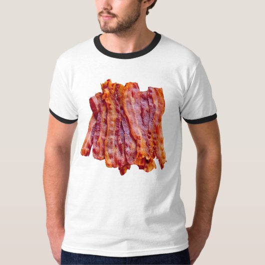 Bacon Bacon Bacon Bacon T-shirt (Voorkant)