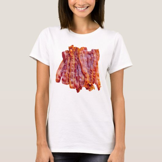 Bacon Bacon Bacon Bacon T-shirt (Voorkant)