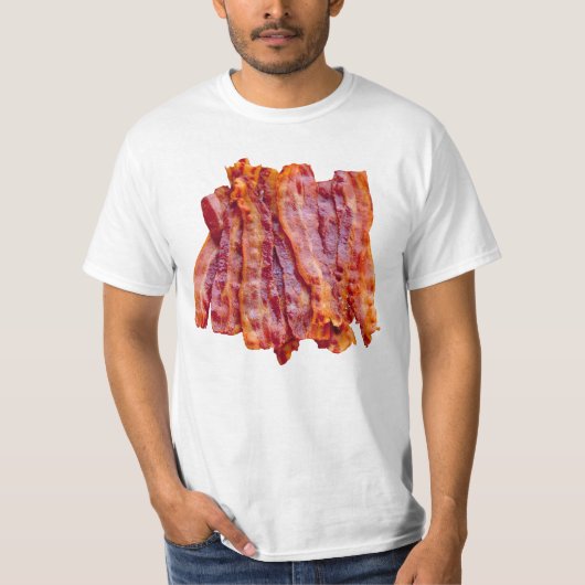 Bacon Bacon Bacon Bacon T-shirt (Voorkant)