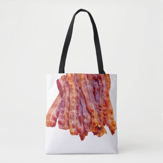 Bacon Bacon Bacon Bacon Tote Bag (Voorkant)