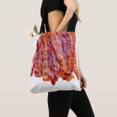 Bacon Bacon Bacon Bacon Tote Bag (Dichtbij)
