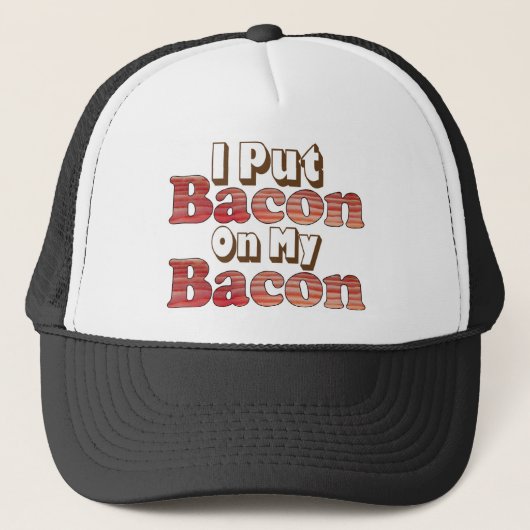 Bacon Bacon Trucker Pet (Voorkant)