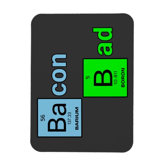 Bacon Bad Magneet (Verticaal)