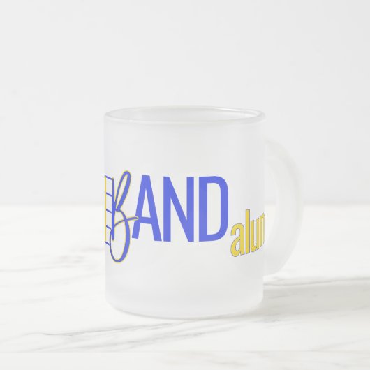 Bacon Band Alumni Frosted Mok (Voorkant rechts)