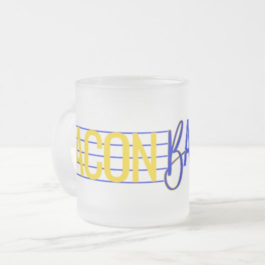 Bacon Band Alumni Frosted Mok (Voorkant links)