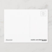 Bacon behouden en nooit delen briefkaart (Achterkant)