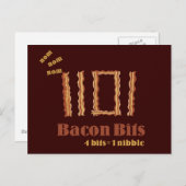 Bacon Bits Briefkaart (Voorkant / Achterkant)